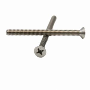 Flat Phillips Machine Screws Image
